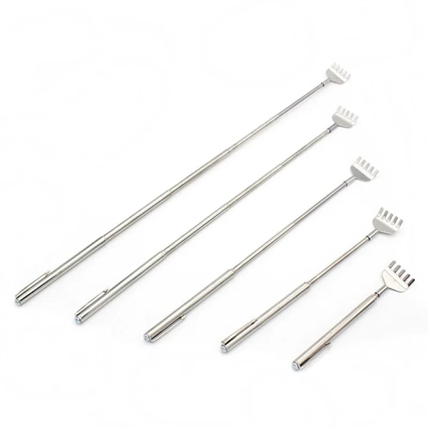 2st Teleskopisk Ryggkliare - Silver
