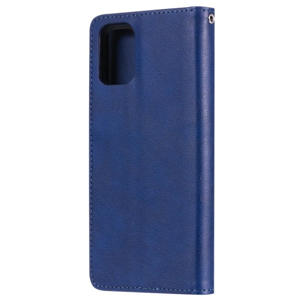 Samsung Galaxy A71 - 2in1 Magnet Skal / Plånboksfodral - Blå Blue Blå