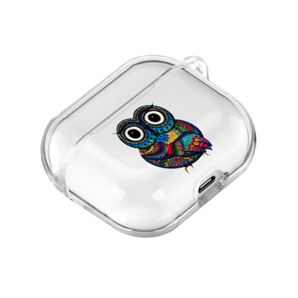 AirPods Skyddsfodral Med Motiv - Uggla Uggla Uggla
