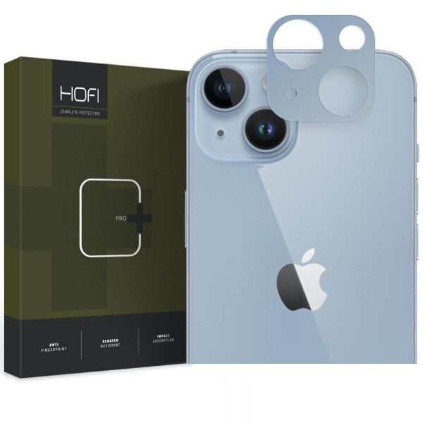 HOFI iPhone 15/15 Plus/14/14 Plus Linsskydd AluCam Pro+ Blå