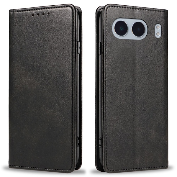 OnePlus Nord 4 Fodral Flip Läder Svart