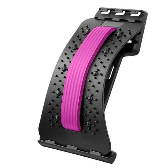 Ryggsträckare / Backstretcher  - Svart/Rosa Rosa