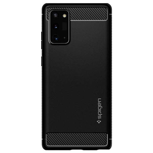 Samsung Galaxy Note 20 - Spigen Rugged Armor - Matt Svart