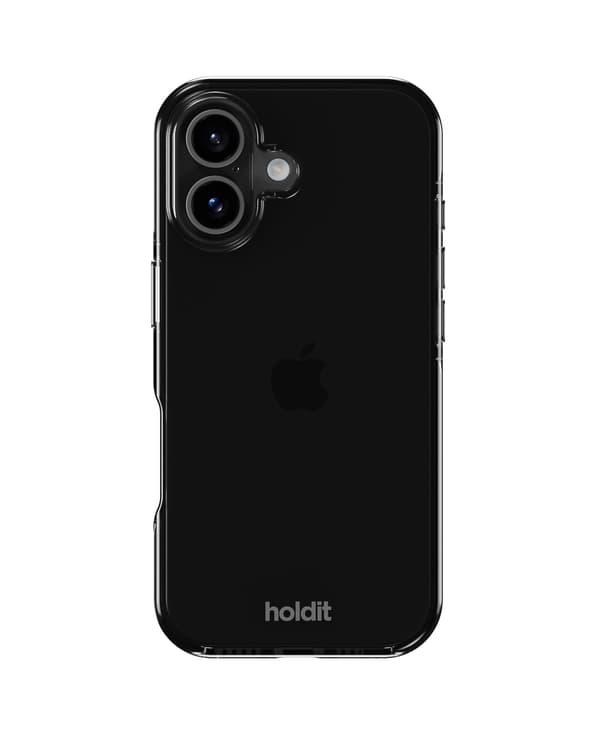 holdit iPhone 17 Mobilskal Seethru Svart