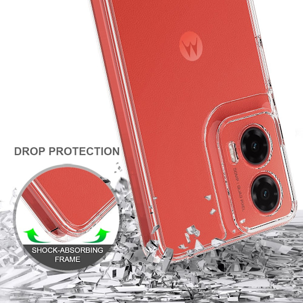 Motorola Moto G35 5G Skal TPU / Akryl Transparent