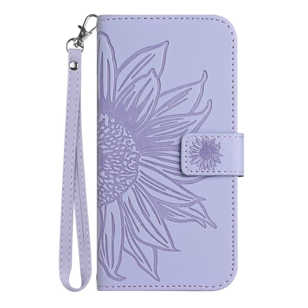 OnePlus 15 Fodral Solros Tryck Lila