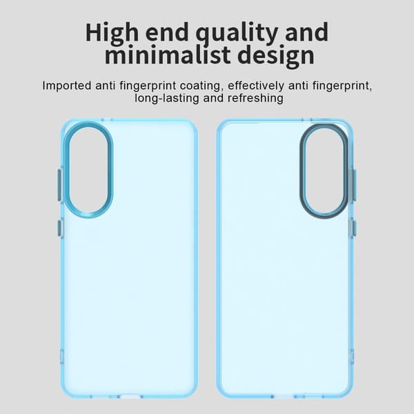 Samsung Galaxy S25 Edge Skal Slim Matt Blå