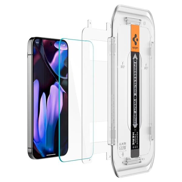 Spigen Google Pixel 9/9 Pro 2-PACK Skärmskydd Glas.tR "Ez Fit"