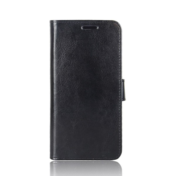 OnePlus 7 Pro - Crazy Horse Plånboksfodral - Svart Black Svart