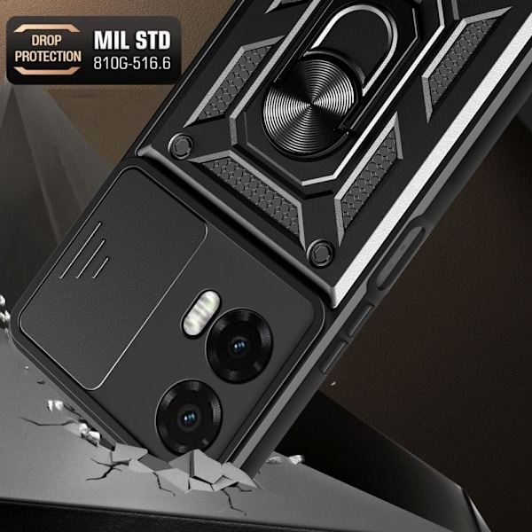 Tech-Protect Motorola Moto G35 5G Skal CamShield Pro Svart