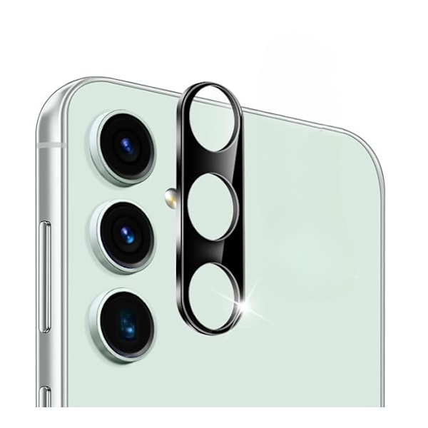 Samsung S25 Linsskydd I Härdat Glas - Svart