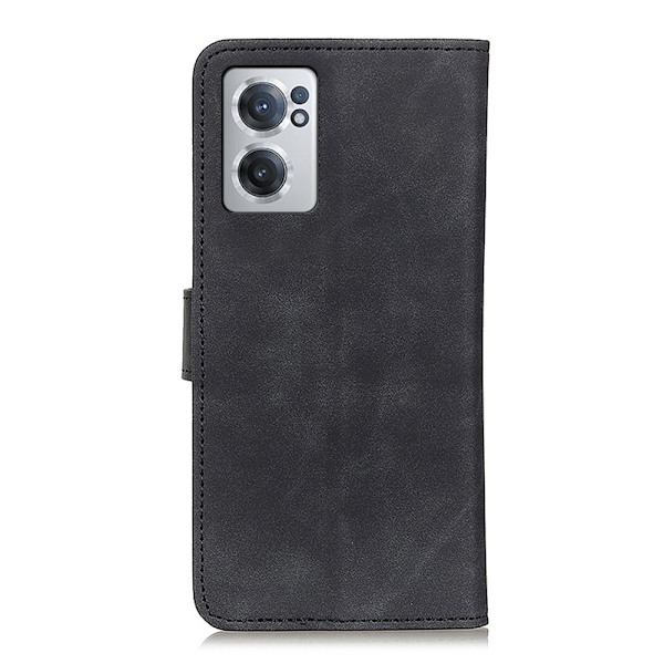 KHAZNEH OnePlus Nord CE 2 5G Fodral Retro Läder Svart