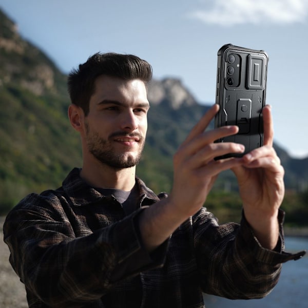 Tech-Protect Samsung Galaxy A55 5G Skal Kevlar Cam+ Svart