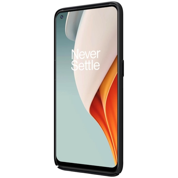 OnePlus Nord N100 - NILLKIN Shield Frostat Skal - Svart Black Svart