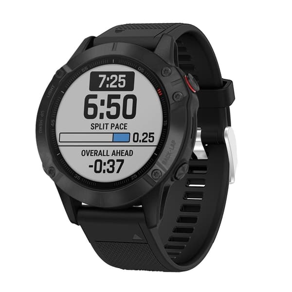 Sport Silikon Armband Garmin Svart