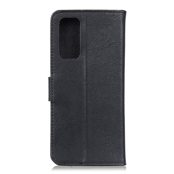 OnePlus 9 Pro - KHAZNEH Läder Fodral - Svart Black Svart