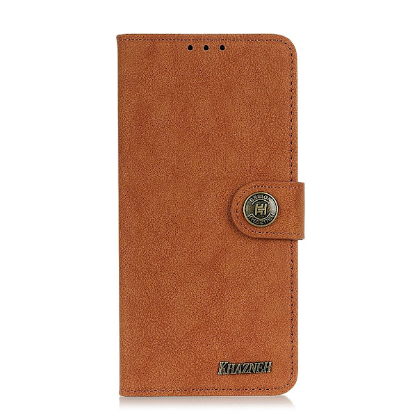 Xiaomi Mi 11 Ultra - KHAZNEH Split Läder Fodral - Brun Brown Brun