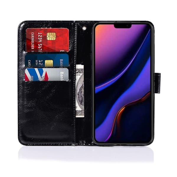 iPhone 11 Pro - Plånboksfodral - Svart Black Svart