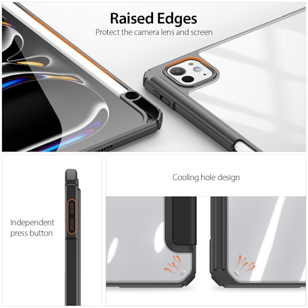 DUX DUCIS iPad Pro 11 2024 Fodral TOBY Svart