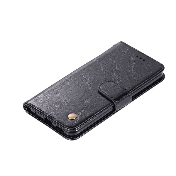 Samsung Galaxy Note 10 - Plånboksfodral Premium - Svart Black Svart