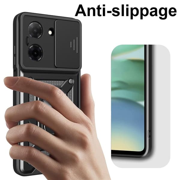 Xiaomi Redmi A5 Skal CamShield Hybrid Ring Svart