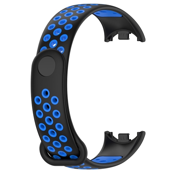 Xiaomi Smart Band 9/8 Träningsarmband Dual-Color Svart/Blå