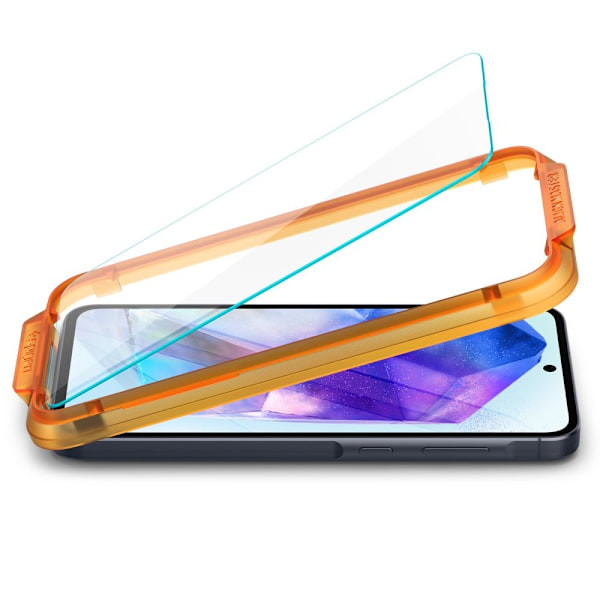Spigen Samsung Galaxy A55 5G 2-PACK Skärmskydd ALM GLAS.tR