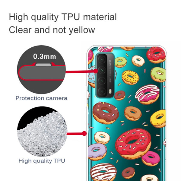 Huawei P Smart (2021) - Skal Med Tryck - Donuts