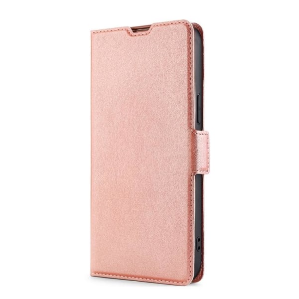 iPhone 14 Pro Fodral Slim Flip Roséguld