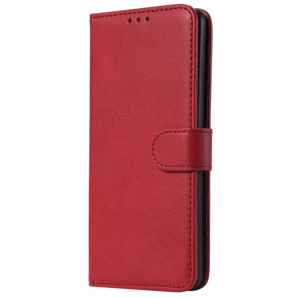 Samsung Galaxy S10 Plus - Plånboksfodral/Magnet Skal - Röd Red Röd