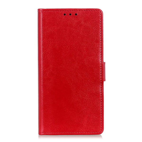 OnePlus 9 - Crazy Horse Fodral - Röd Red Röd