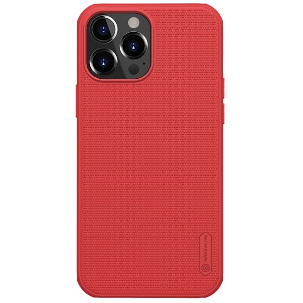iPhone 13 Pro Max - NILLKIN Shield Frostat Skal - Röd