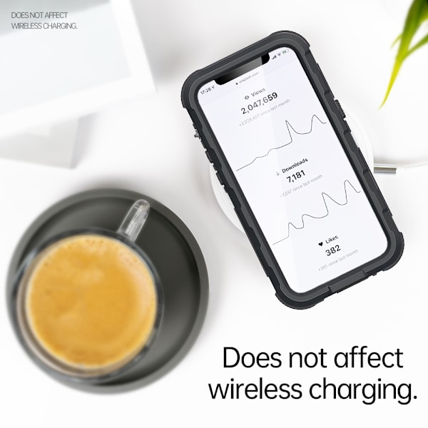 ShellBox iPhone 13 MagSafe IP68 Aluminium Vattentät Skal Svart