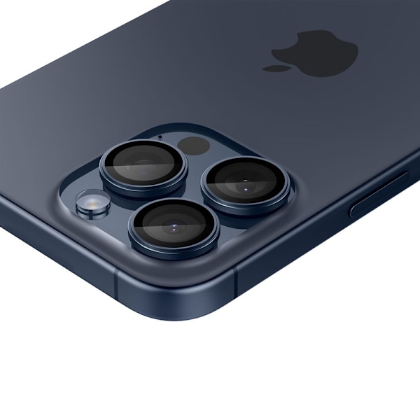 Spigen iPhone 15 Pro/Pro Max/14 Pro/Pro Max 2-PACK Optik.tR "Ez Fit"