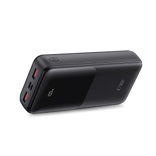 Tech-Protect 20000 mAh 22.5W Powerbank Svart