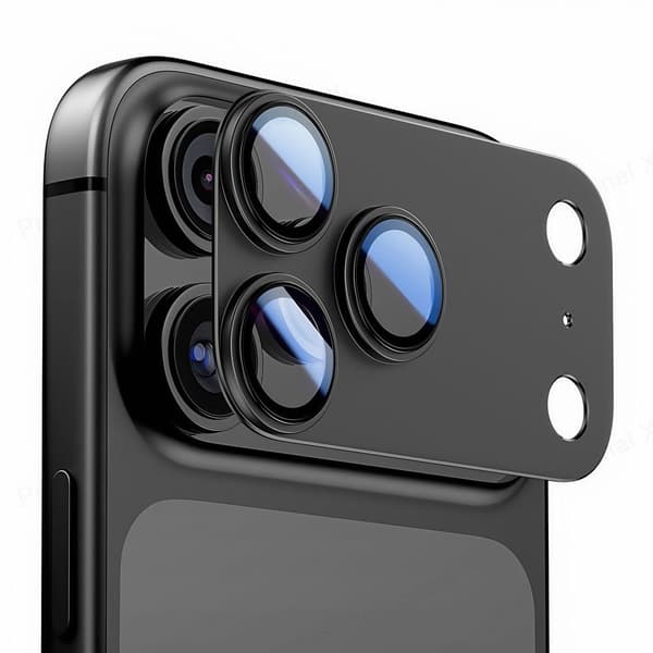 Tech-Protect iPhone 17 Pro Max Linsskydd CamFull Fit+ Deep Blue