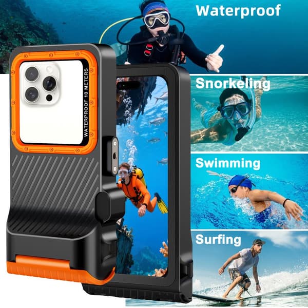 Tech-Protect Universal IPX8 Pro Dykning Vattentätt Fodral