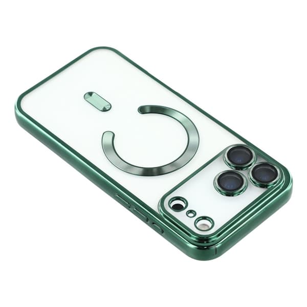 iPhone 17 Pro Skal MagSafe Electroplated TPU Grön