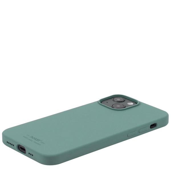 iPhone 13 - holdit Mobilskal Silikon - Moss Green Moss Green