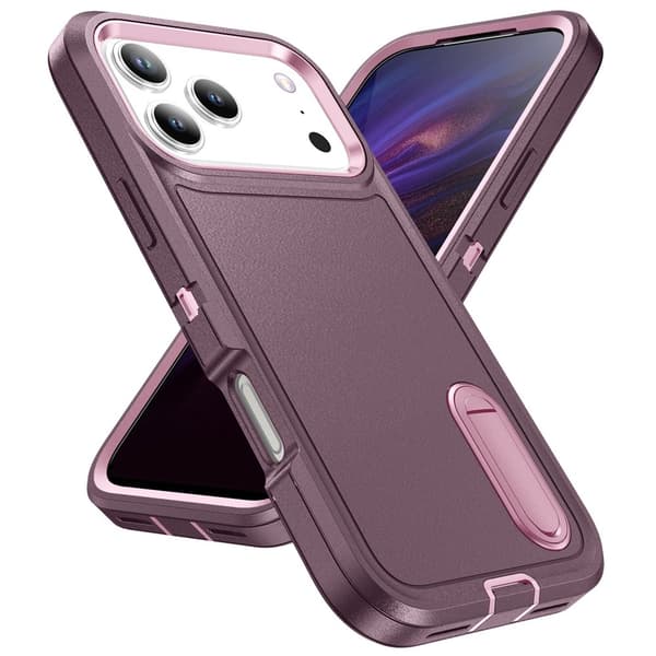 iPhone 17 Pro Max Skal Extreme Shockproof Hybrid Lila