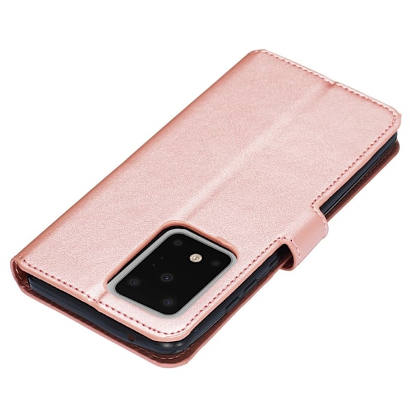 Samsung Galaxy S20 Ultra Plånboksfodral - Roséguld