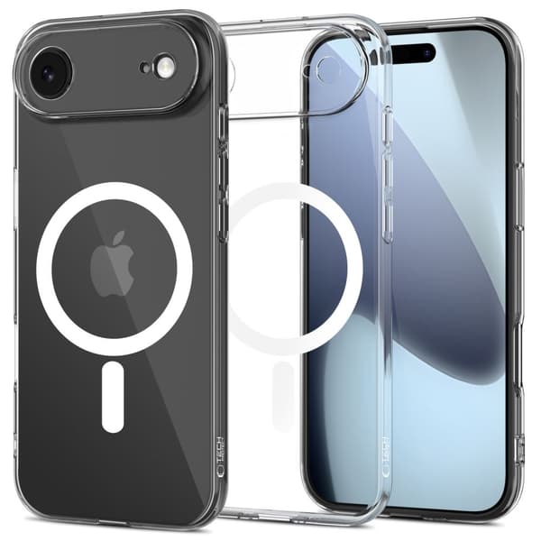 Tech-Protect iPhone Air Skal MagSafe FlexAir Transparent