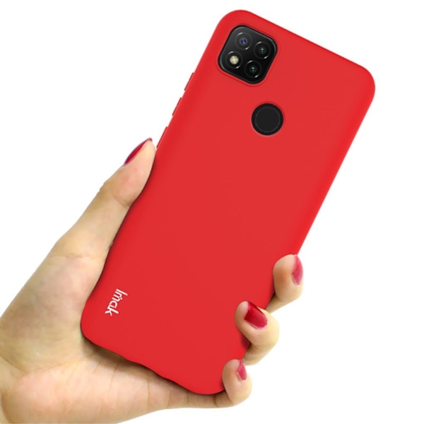 IMAK Xiaomi Redmi 9C Skal Skin Touch Röd