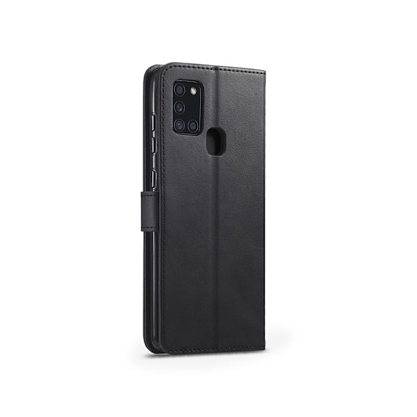 Samsung Galaxy A21s - LC.IMEEKE Plånboksfodral - Svart Black Svart