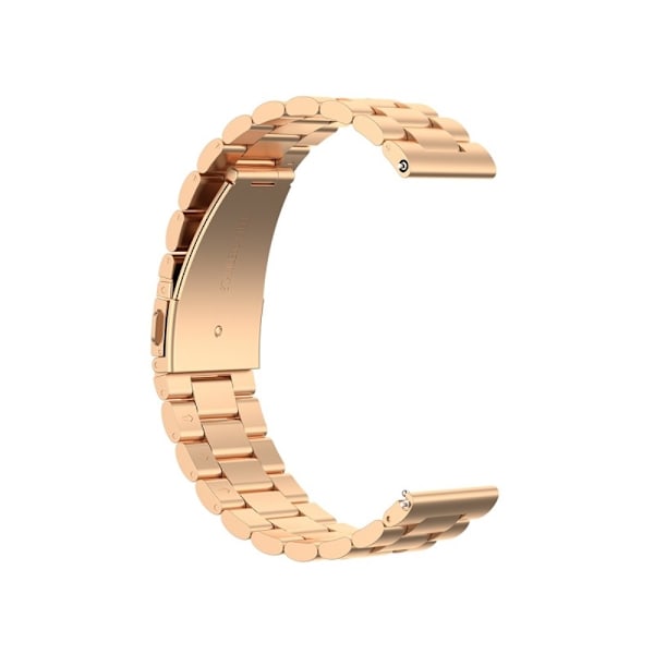 Lyxigt Metallarmband I Rostfritt Stål - Roséguld (20mm)