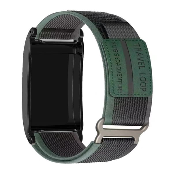 Whoop 5.0 / MG / 4.0 Klockarmband Trail Loop Grön / Svart