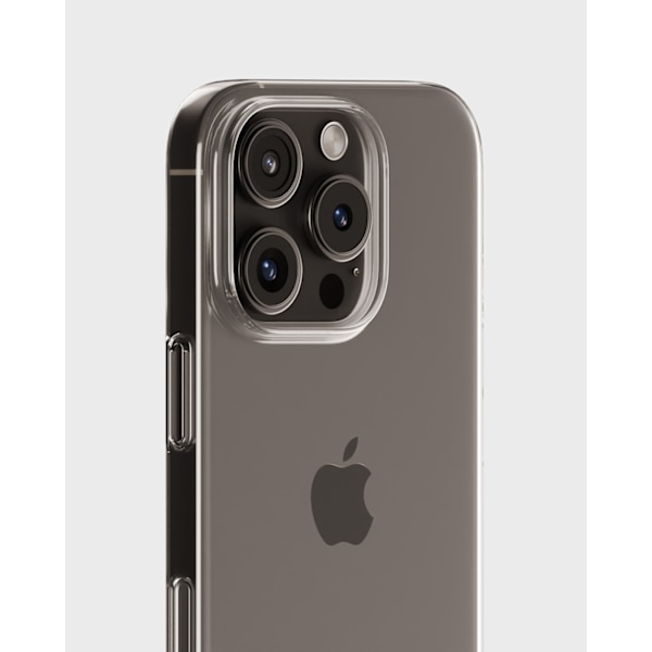 holdit iPhone 16 Pro Mobilskal Slim Transparent