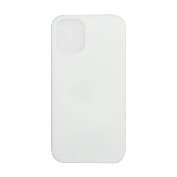 iPhone 12 / 12 Pro - Matt TPU Skal - Vit White Vit