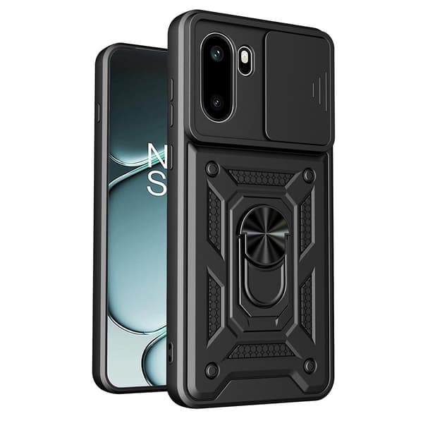 OnePlus 15R Skal CamShield Ring Hybrid Svart