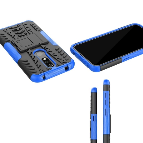 Nokia 4.2 - Ultimata stöttåliga skalet med stöd - Blå Blue Blå